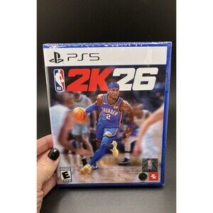 NBA 2K26 For PlayStation 5 Rated E Everyone Sports Game Factory Sealed New